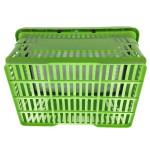 Купівельні кошики для супермаркету PLAST 22 Green grass Купівельні кошики для супермаркету PLAST 22 Green grass